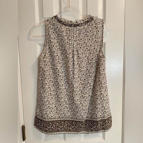 Talbots Size Small Sleeves Ruffle Trim Top - Excellent condition!!! - Picture 4 of 5